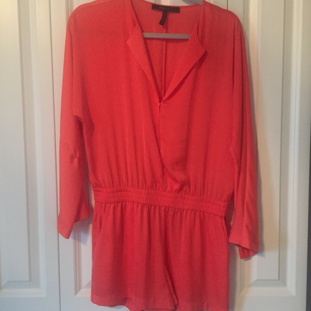 NWOT BCBG shorts romper